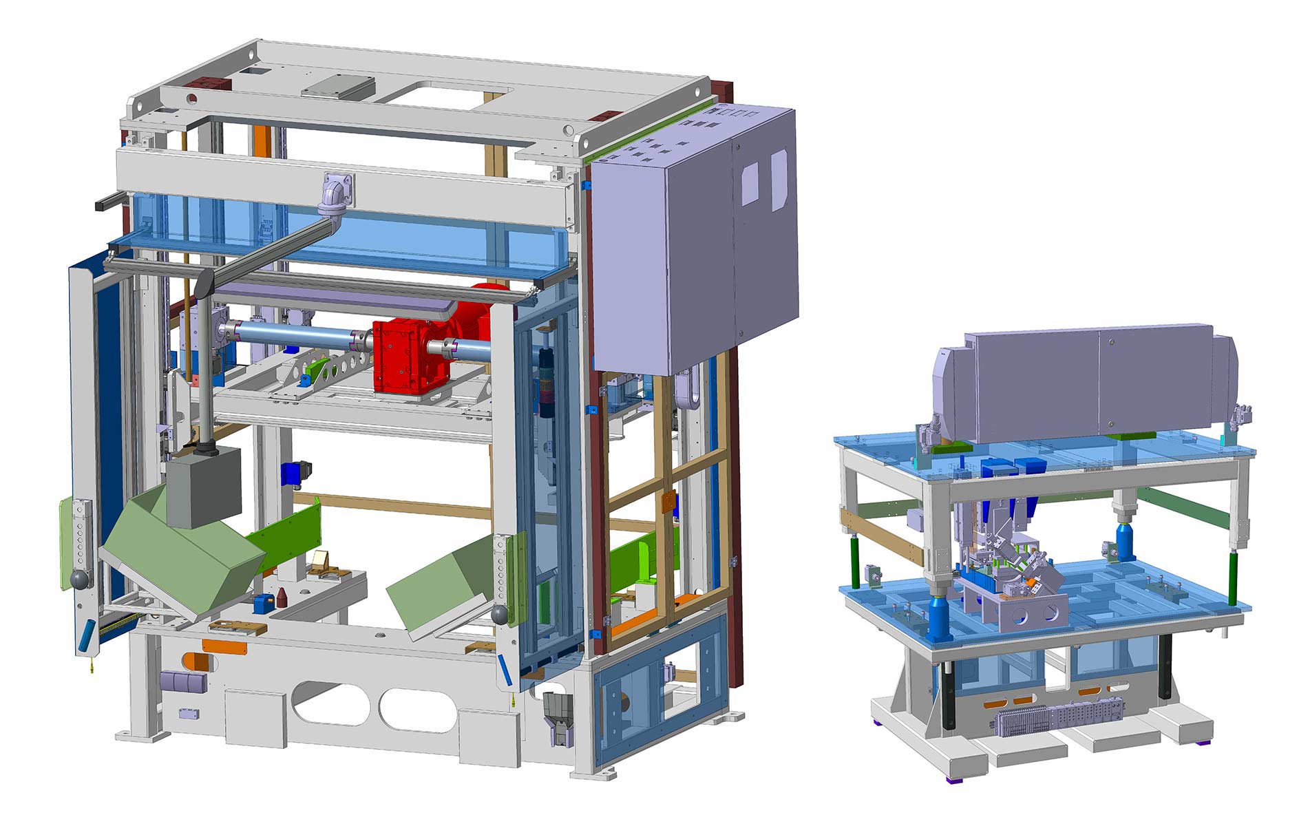 Umbuganlagen AKE technologies AKE Umbuganlagen zum Umbugen von Interieur Komponenten