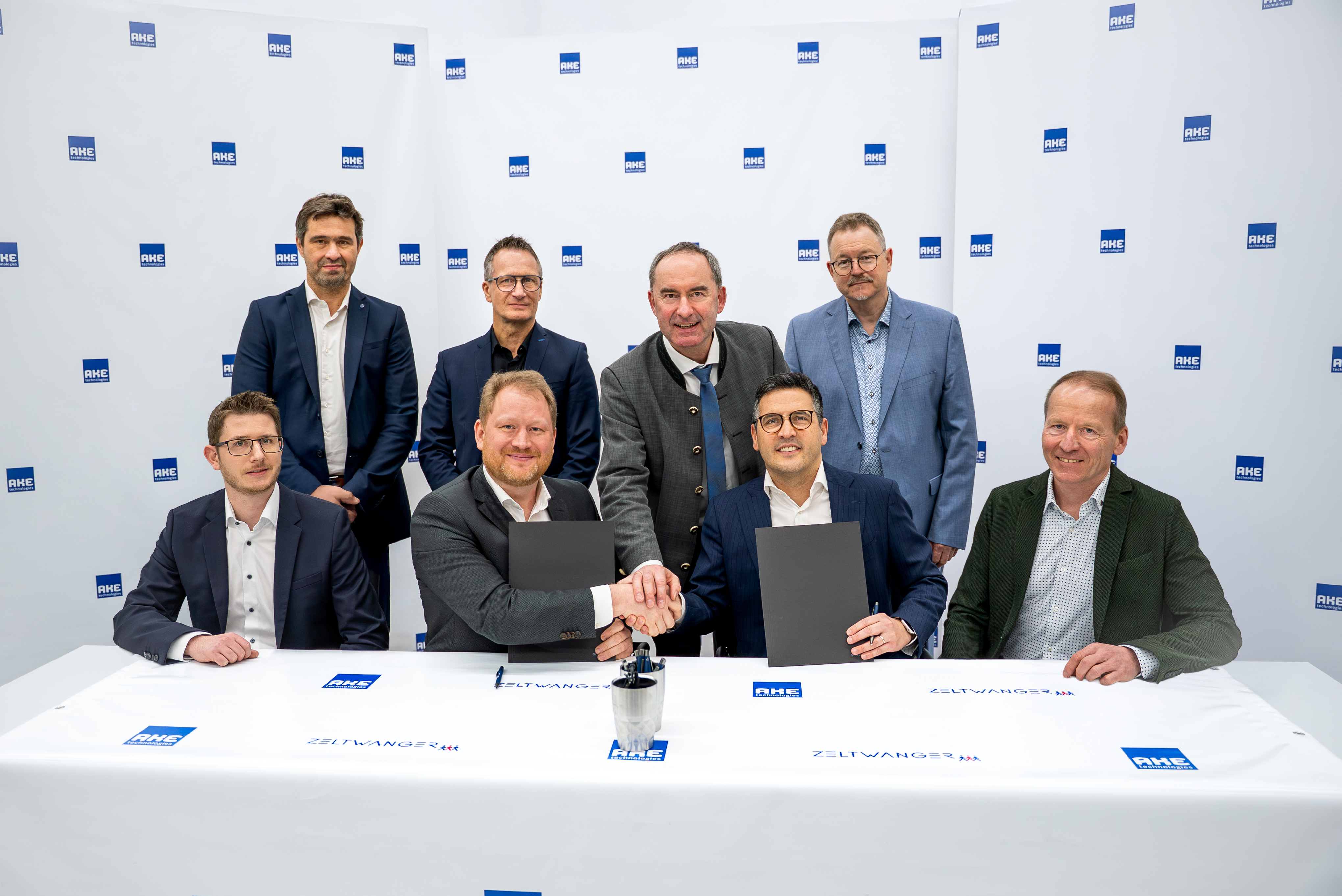 Vertragsunterzeichnung: AKE technologies und ZELTWANGER starten strategische Kooperation für Nordamerika